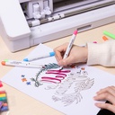 Sublimation Joy Markers 6 Fluorescent Colors (1 Pack)