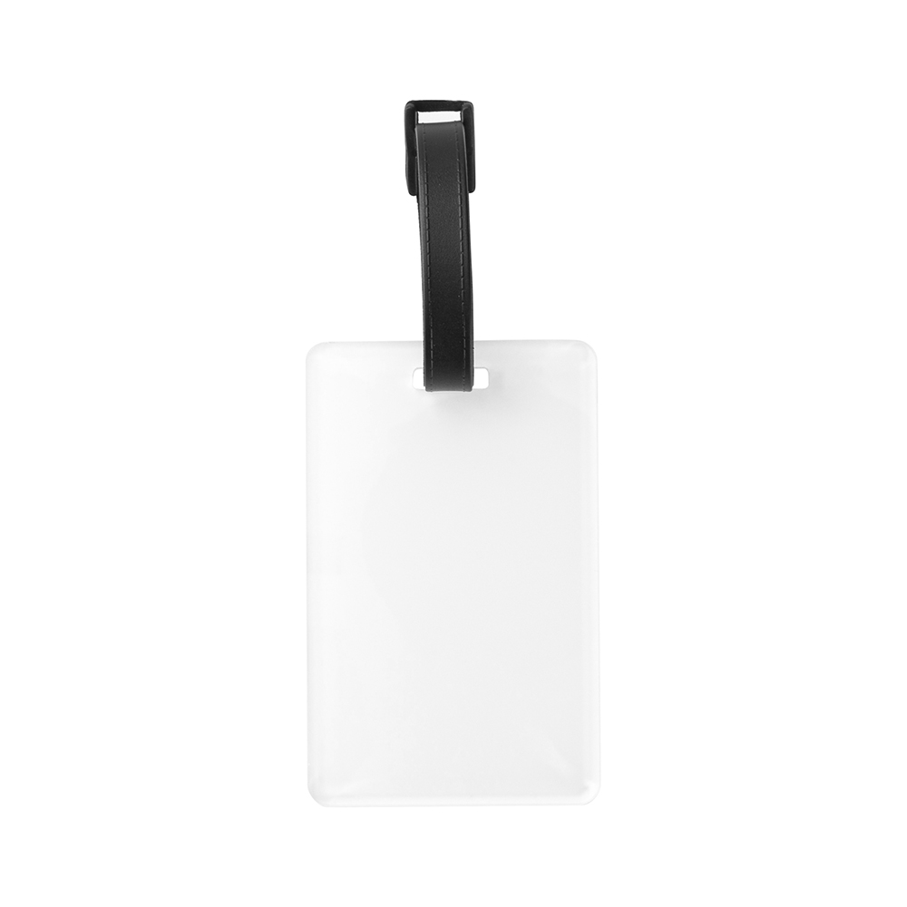 Sublimation Acrylic Luggage Tag, 4 pack, 2.3 x 3.7''