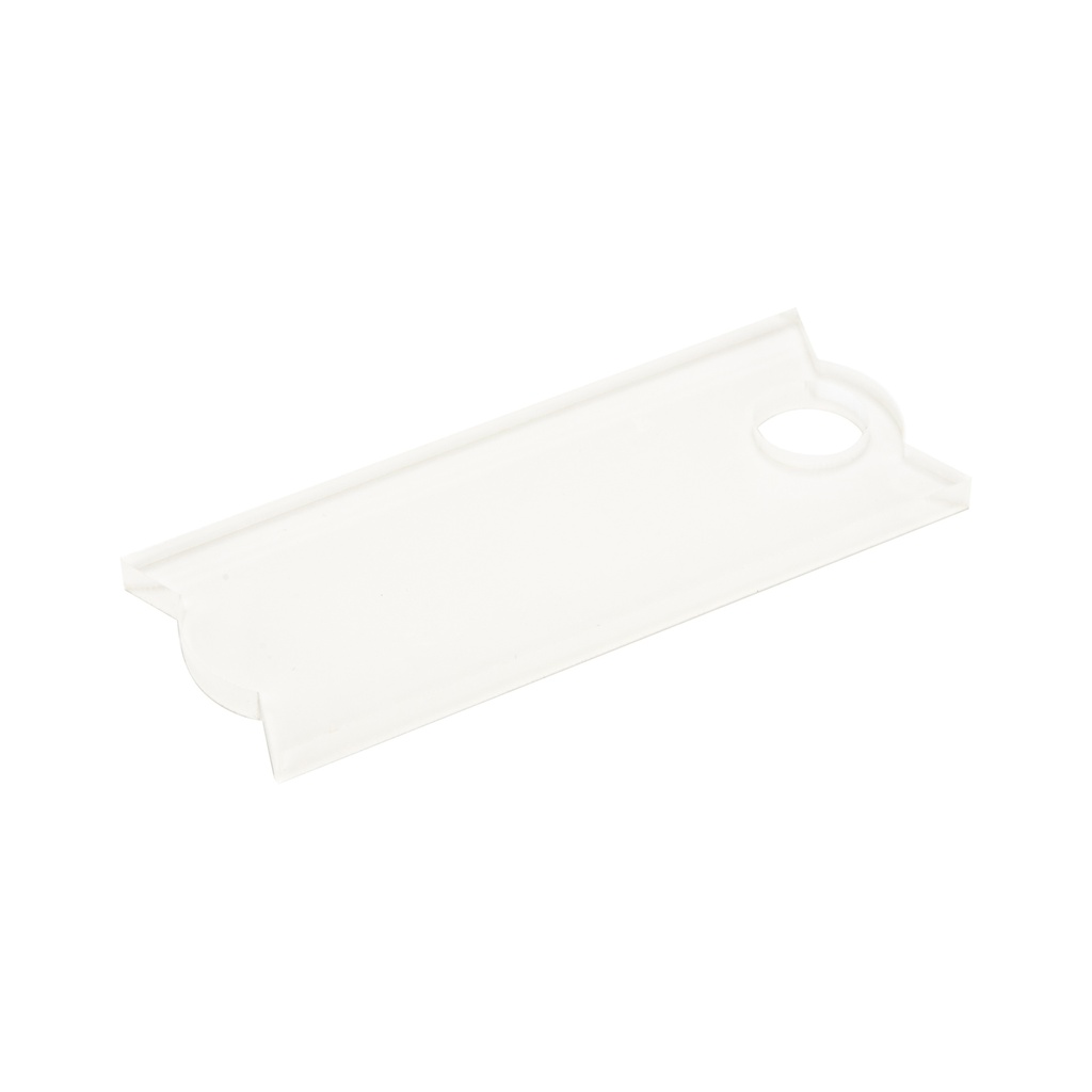 Craft Express Blank Sublimation Acrylic Name Tag for 40oz Tumblers Straw Lid, 20 Pack