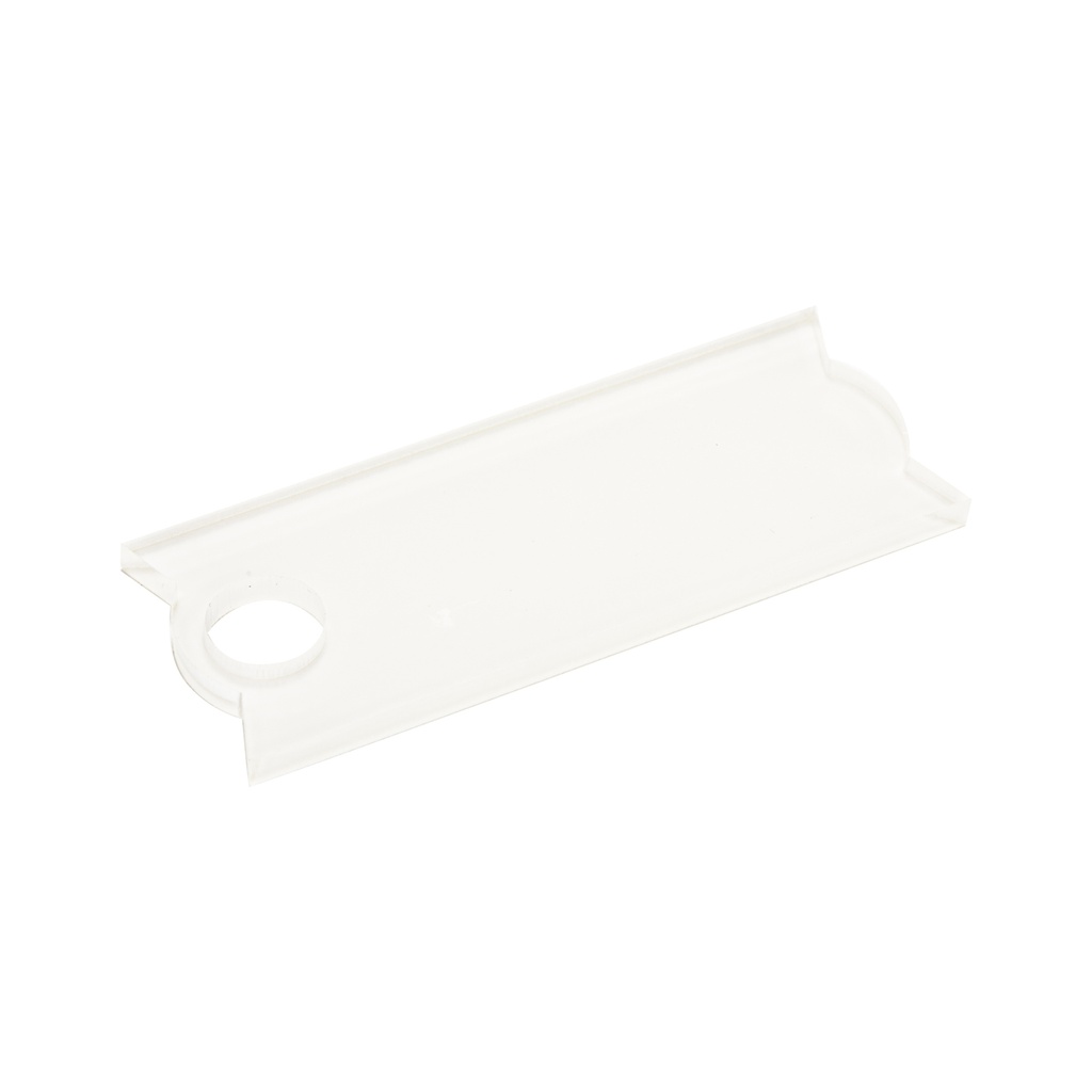 Craft Express Blank Sublimation Acrylic Name Tag for 40oz Tumblers Straw Lid, 20 Pack