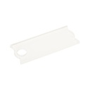 Craft Express Blank Sublimation Acrylic Name Tag for 40oz Tumblers Straw Lid, 20 Pack