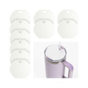 Craft Express Acrylic Name Tag for 40oz Tumblers Straw Lid, 10 Pack